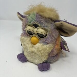 Vintage Tiger Electronics 1999 Tie Dye FURBY Model 70-800 NOT‎ WORKING